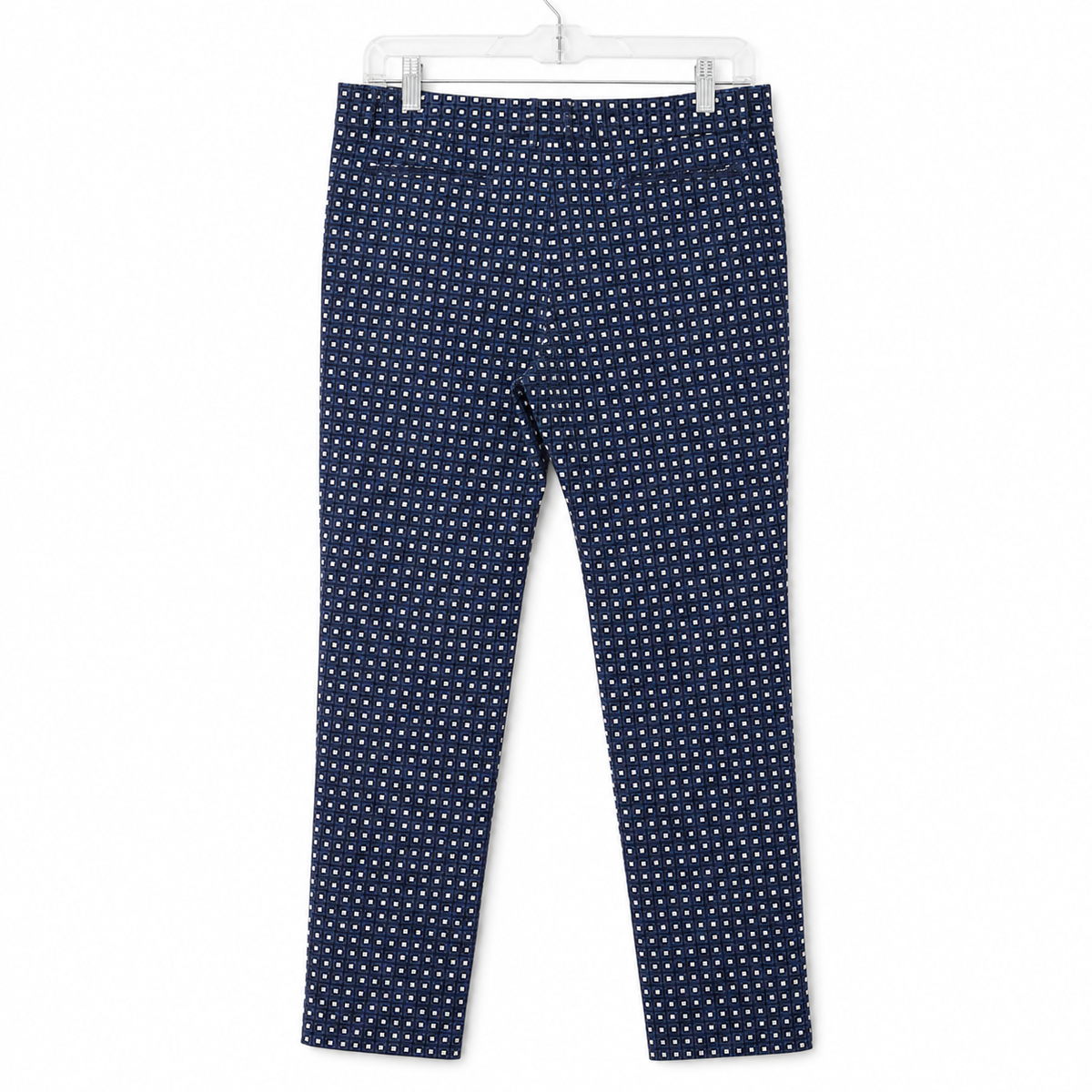 BANANA REPUBLIC SLOAN PATTERNED PANTS — SIZE 8